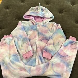 The children’s place unicorn pajama onesie Xs 4